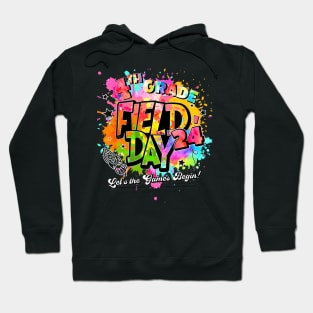 4Th Grade Field Day 2024 Let The Games Begin Hoodie